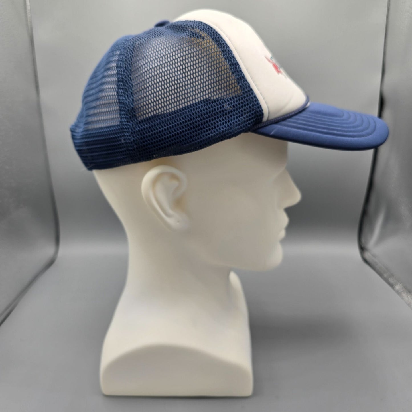 Hobie California Distressed Blue & White Snapback Pacific Headwear Trucker Hat