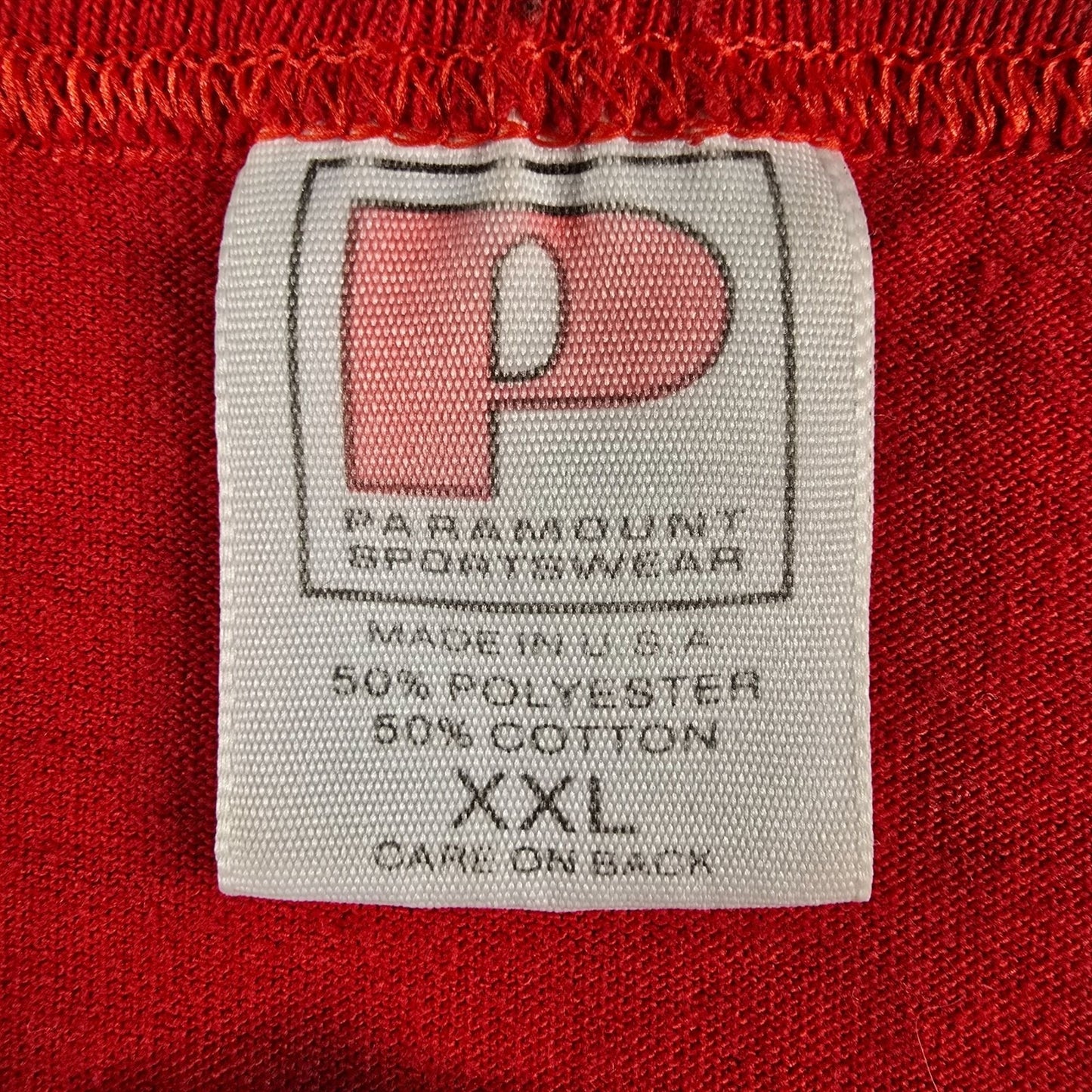 Vintage 1990s Paramount Sportswear "Endurance Siding" Henley T-Shirt (XXL)