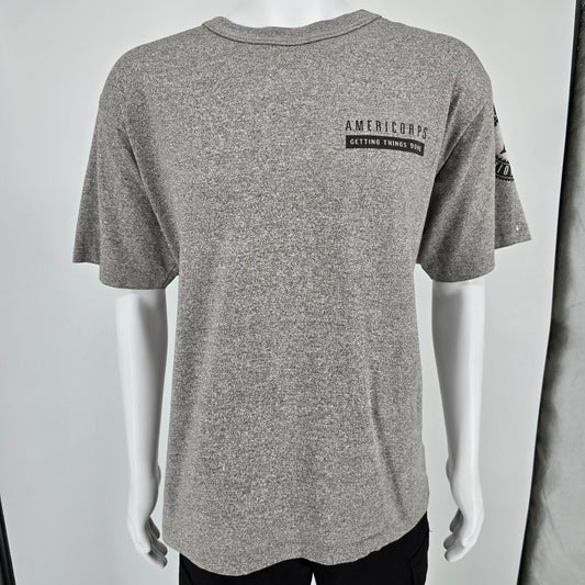 Vintage 1990s AmeriCorps National Service Fitness Uniform (PFU) T-Shirt (XL)