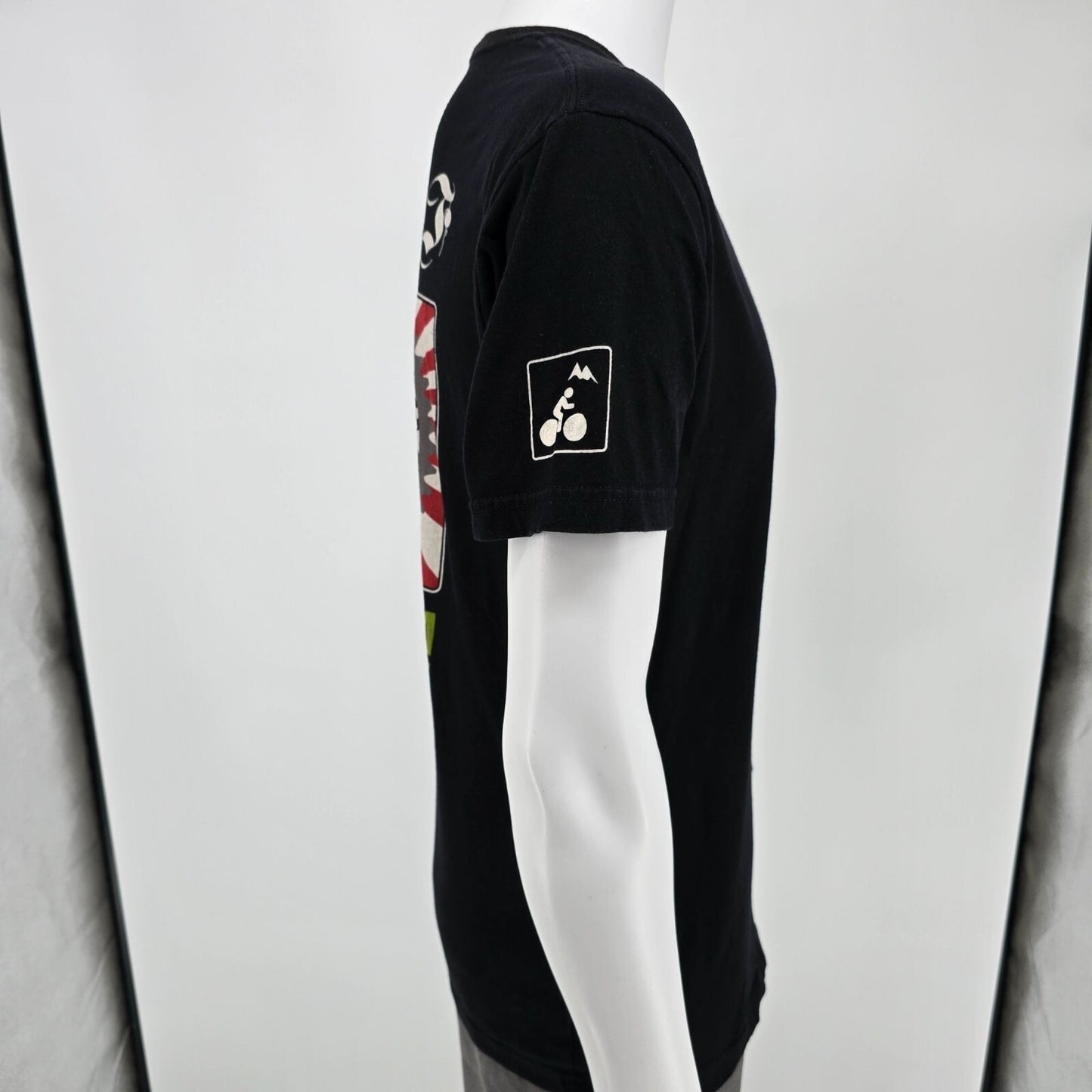 Next Level Apparel Empty Bottle Stinky Finger Bike Team EBSF T-Shirt Black (M)
