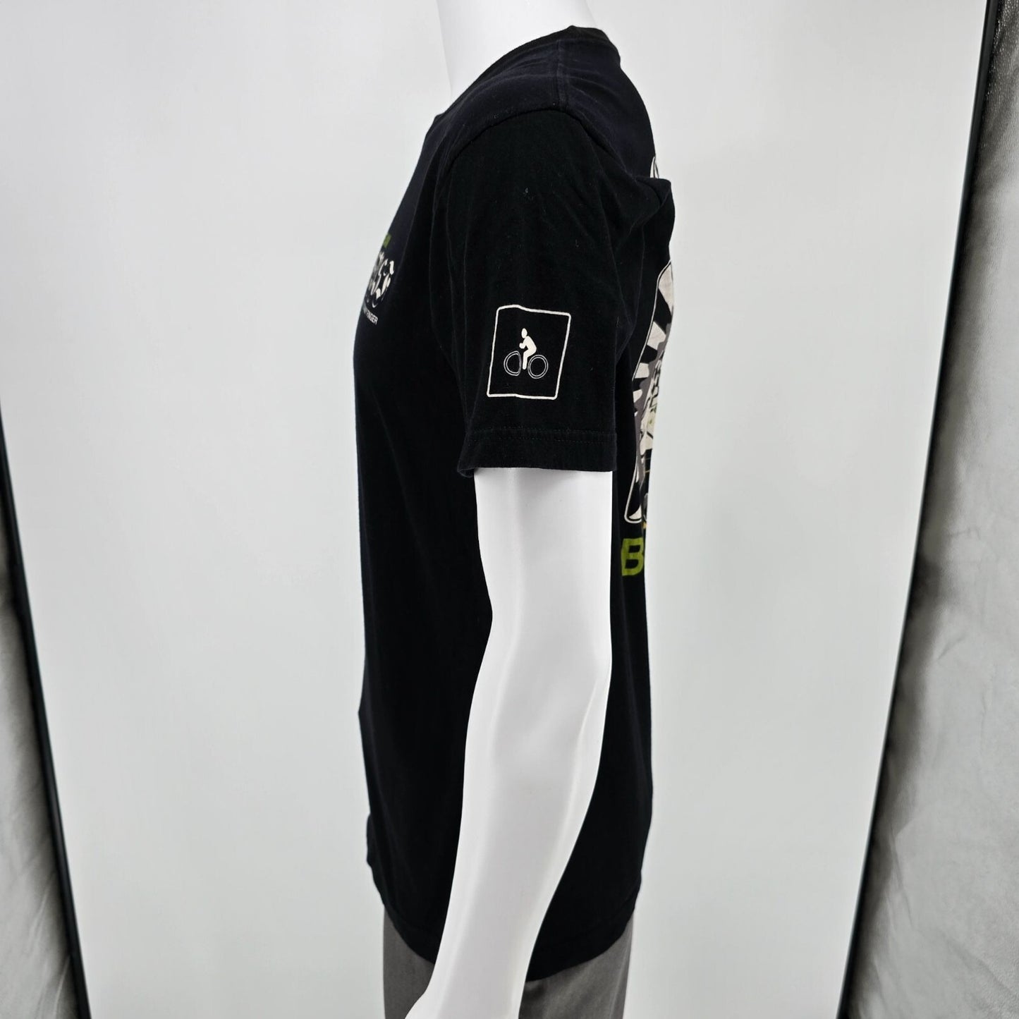 Next Level Apparel Empty Bottle Stinky Finger Bike Team EBSF T-Shirt Black (M)