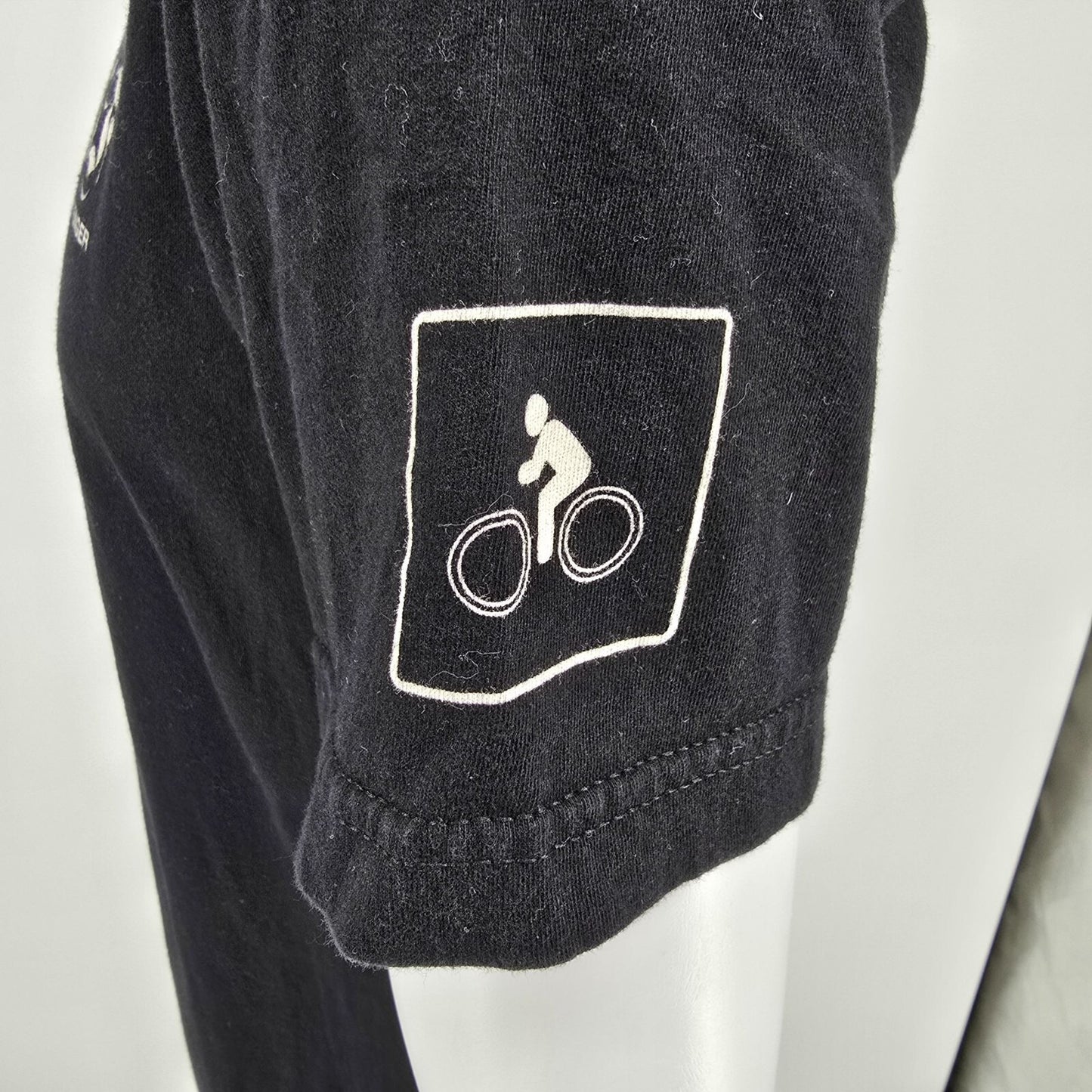 Next Level Apparel Empty Bottle Stinky Finger Bike Team EBSF T-Shirt Black (M)