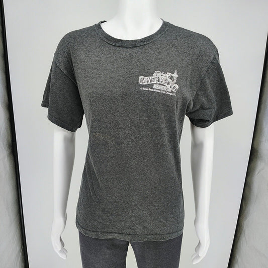 Pat's Riverfront Cafe At Seven Seas Marina, Port Orange, FL Graphic T-Shirt (L)