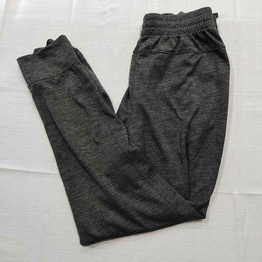 DSG Gray Dot Pattern Drawstring Athletic Pants (Small)