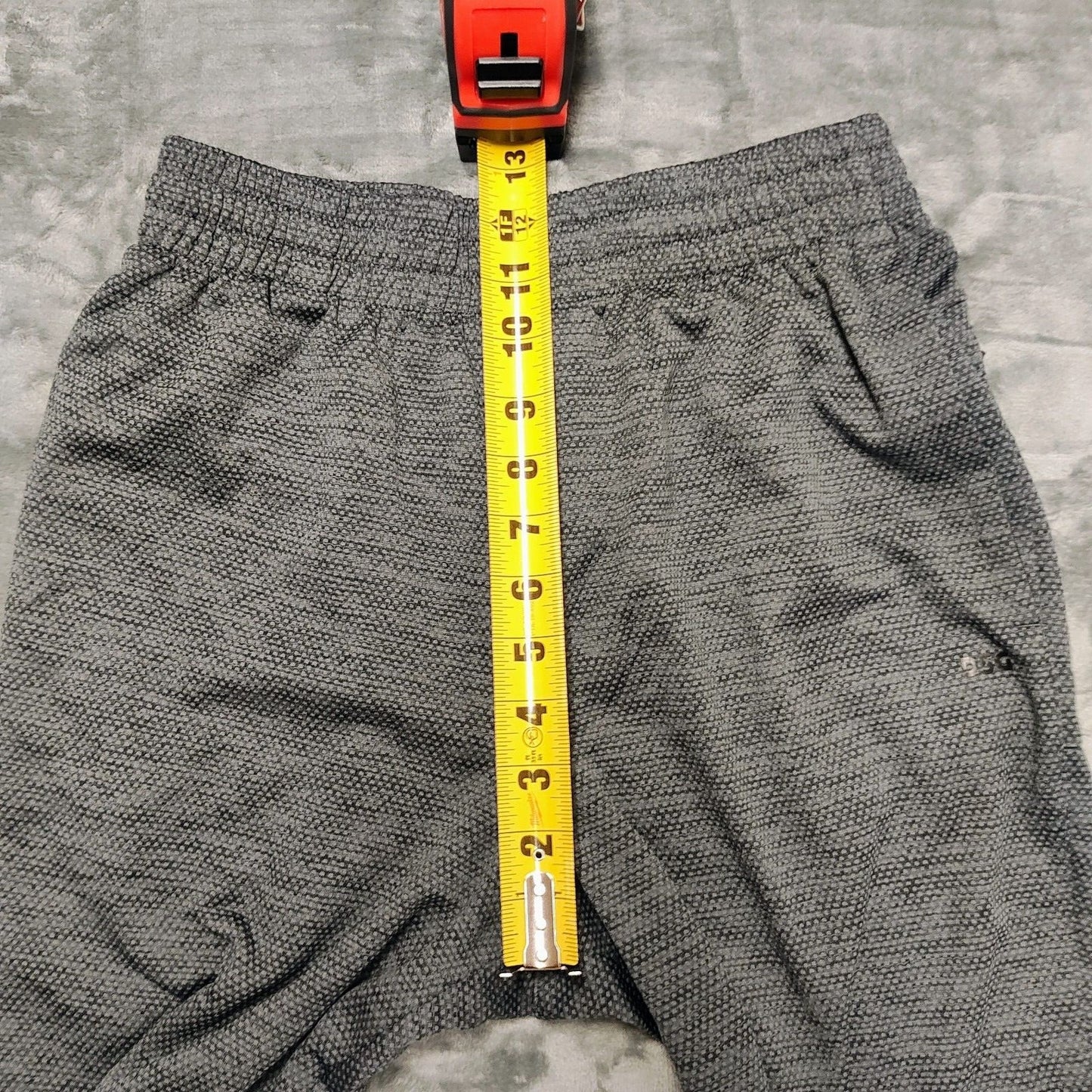 DSG Gray Dot Pattern Drawstring Athletic Pants (Small)