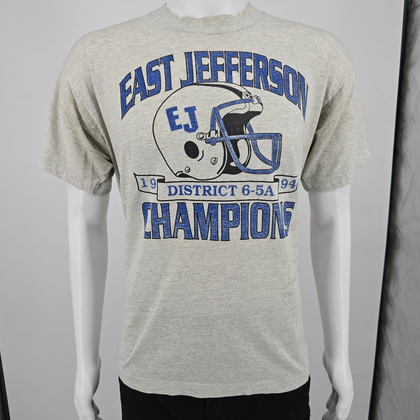 Vintage 1994 East Jefferson High School Football District Champions T-Shirt (L)