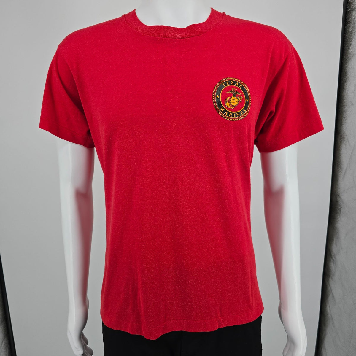 Vintage 1980s Screen Stars Texas Marines "The Few the Proud" T-Shirt (M/L)