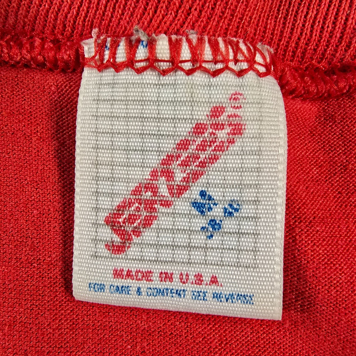 Vintage 1980s Jerzees Anglo American Auto Auctions Mascot/Logo Promo T-Shirt (S)