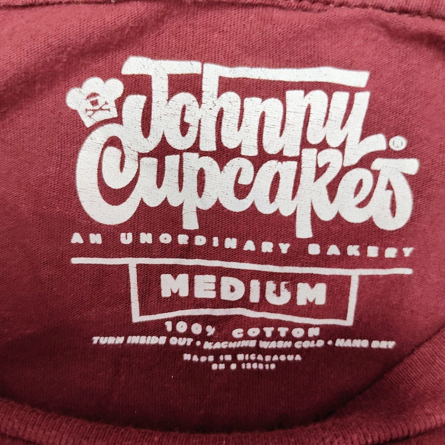 RARE Out of Print Johnny Cupcakes "Hangry University ESTD 1982" T-Shirt (Medium)