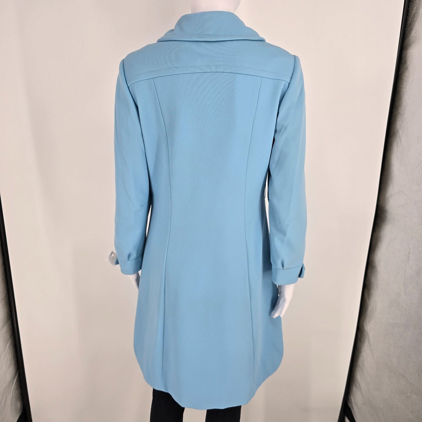 Vintage 1970s Voyager West by Youthcraft Custom-Ette A-Line Mod Dress Coat (S)