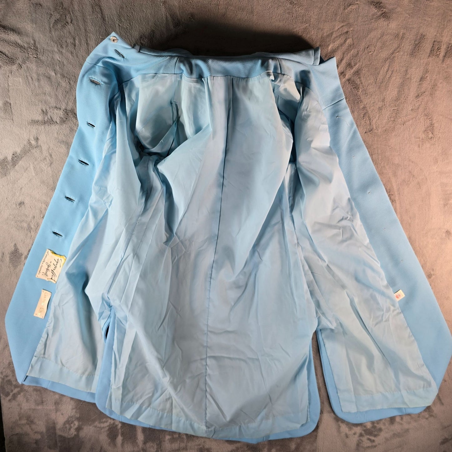 Vintage 1970s Voyager West by Youthcraft Custom-Ette A-Line Mod Dress Coat (S)