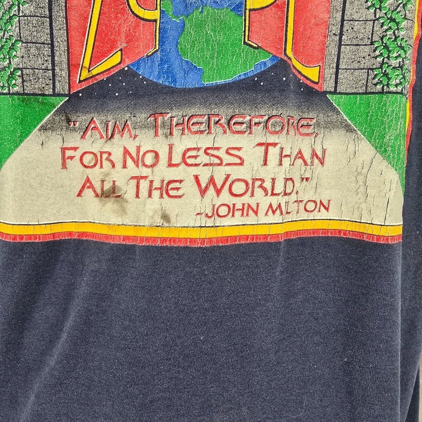 Vintage 1996 ΣΦΕ Sigma Phi Epsilon Alabama Zeta Paradise Regained T-Shirt (XL)
