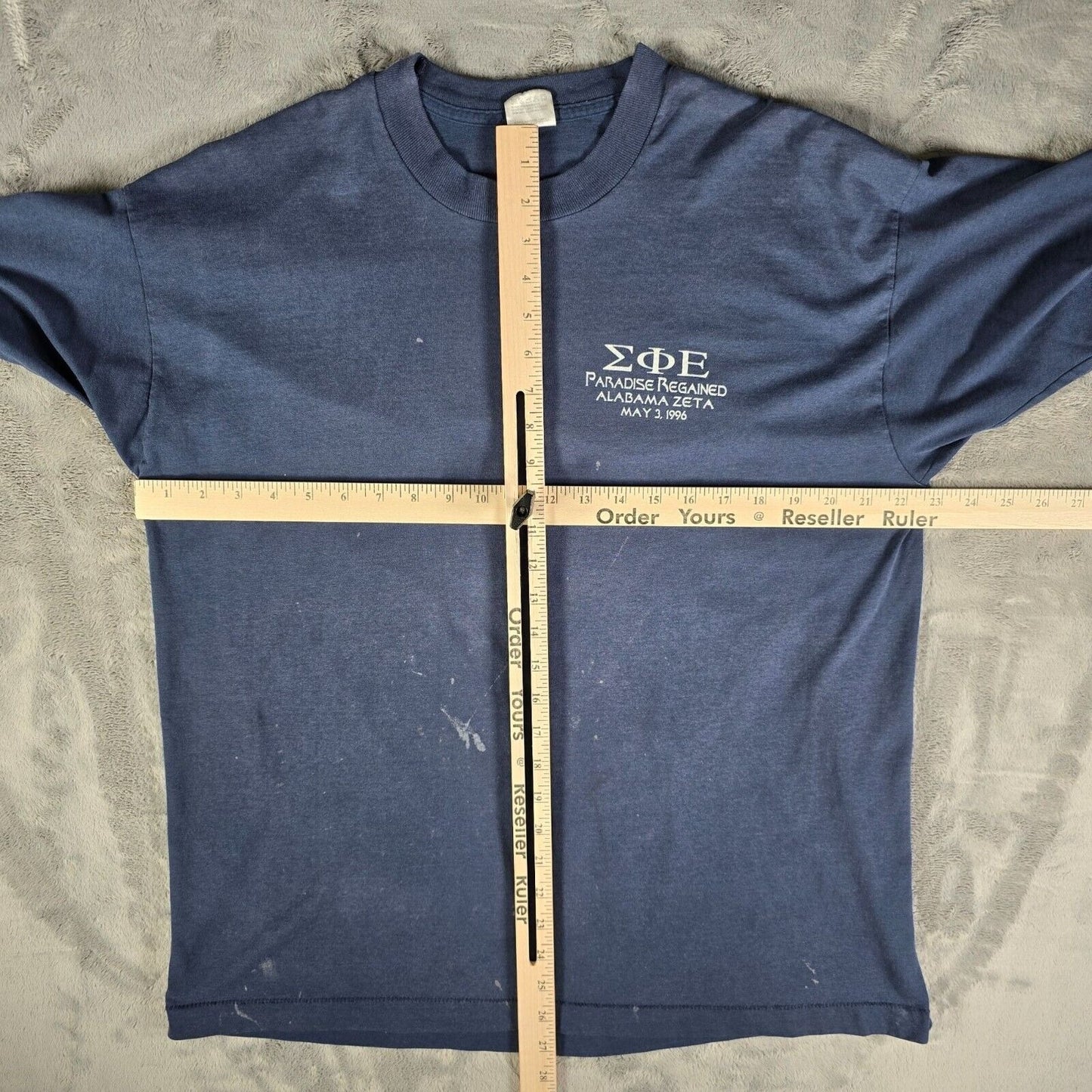 Vintage 1996 ΣΦΕ Sigma Phi Epsilon Alabama Zeta Paradise Regained T-Shirt (XL)