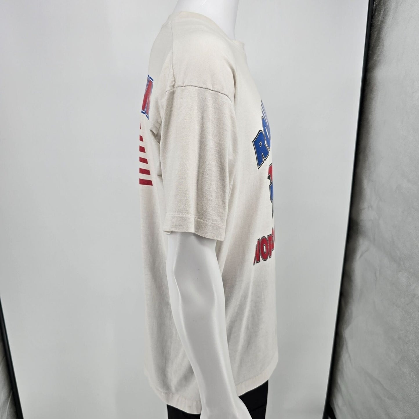 Vintage 1990s Team USA Roller Hockey World Championships White T-Shirt (XL)