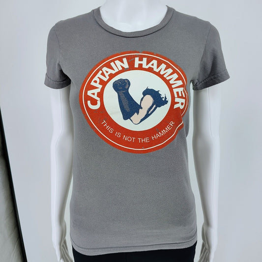 Dr. Horrible's Sing-Along Blog Captain Hammer "This is Not The Hammer" Shirt (S)