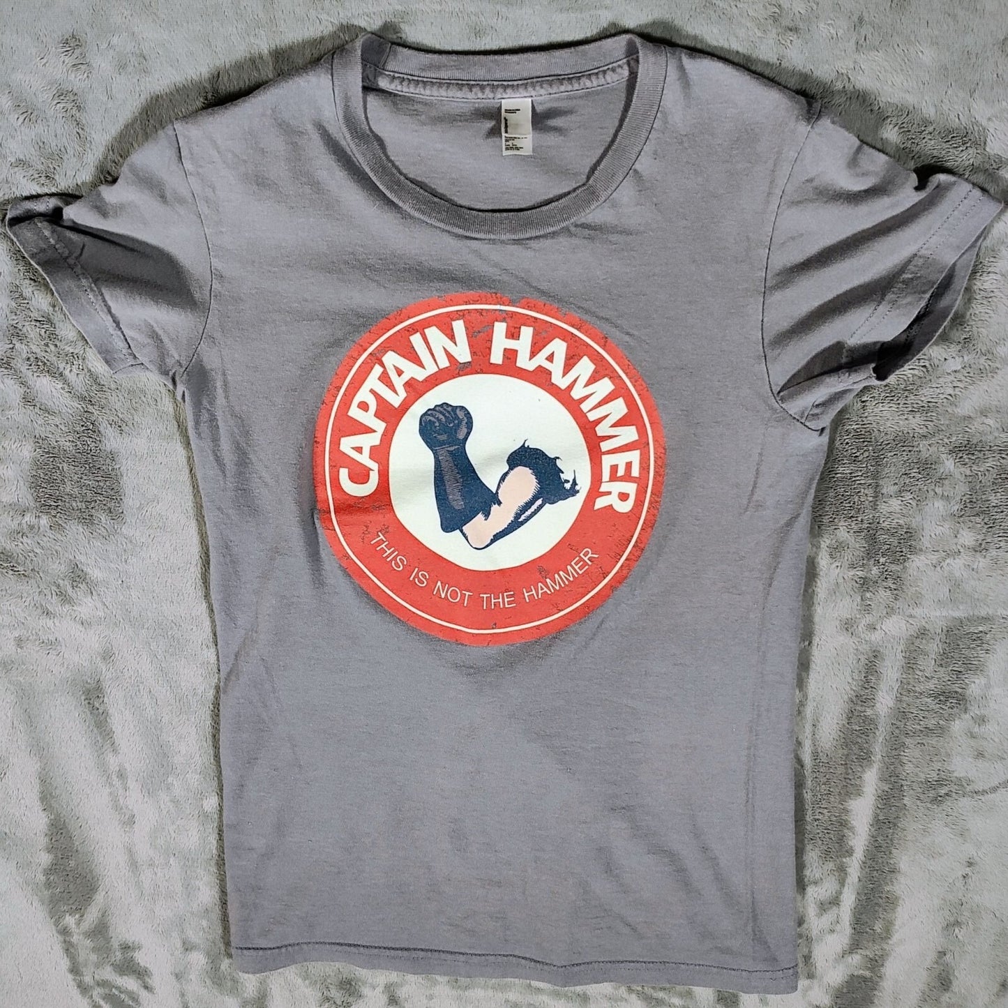 Dr. Horrible's Sing-Along Blog Captain Hammer "This is Not The Hammer" Shirt (S)