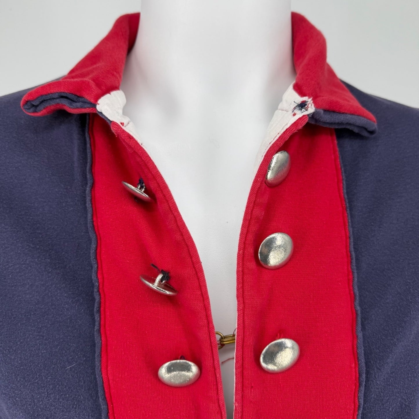 Vintage 1970s Costume Revolutionary War Continental Army Regimental Coat (M)