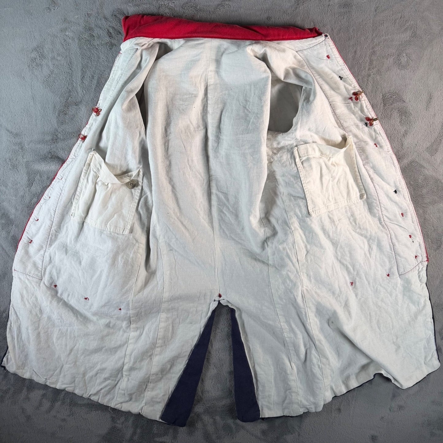 Vintage 1970s Costume Revolutionary War Continental Army Regimental Coat (M)