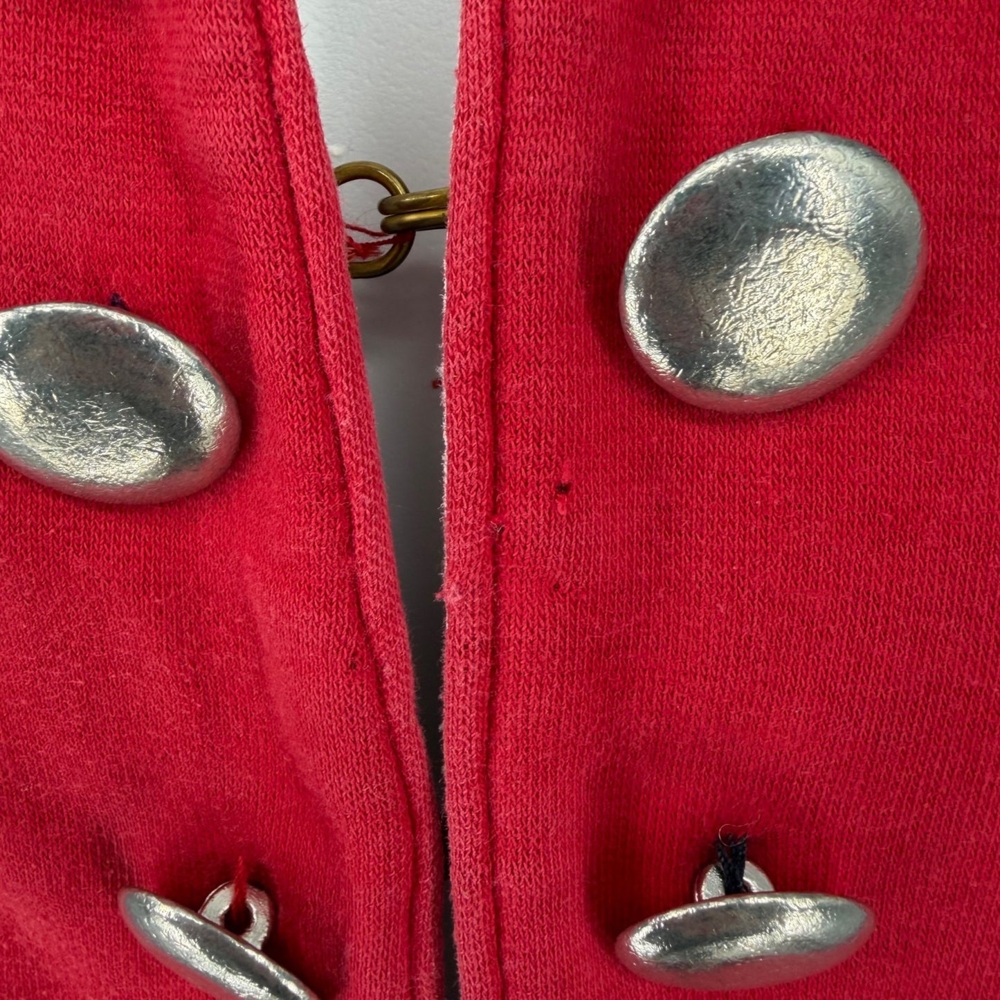 Vintage 1970s Costume Revolutionary War Continental Army Regimental Coat (M)