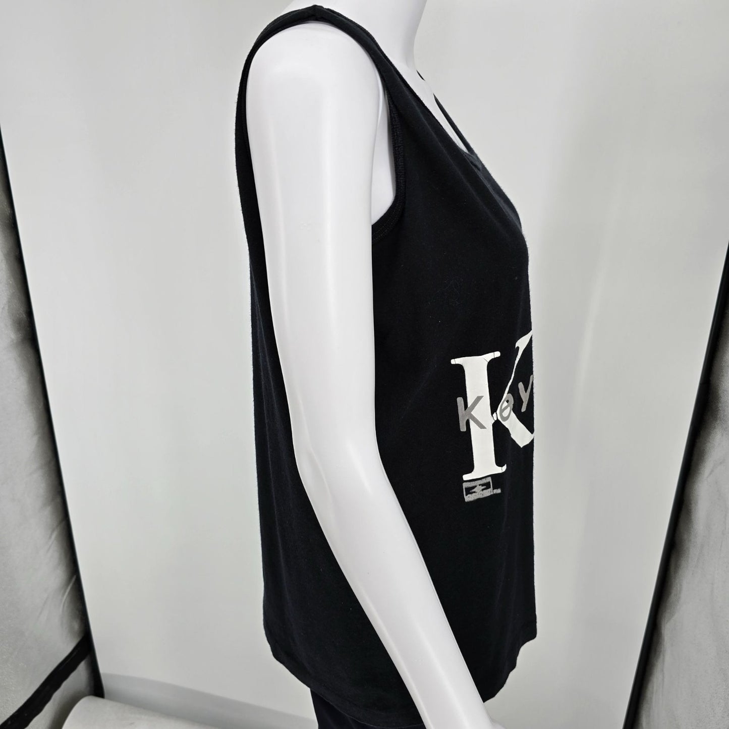 Vintage 1990s "KW" Key West Florida Made in USA Women's Tank Top (Medium)