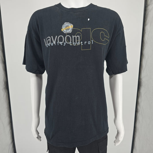 Distressed Vintage 1990s Matrix Vavoom Hair Care Quality Control T-Shirt (XL)