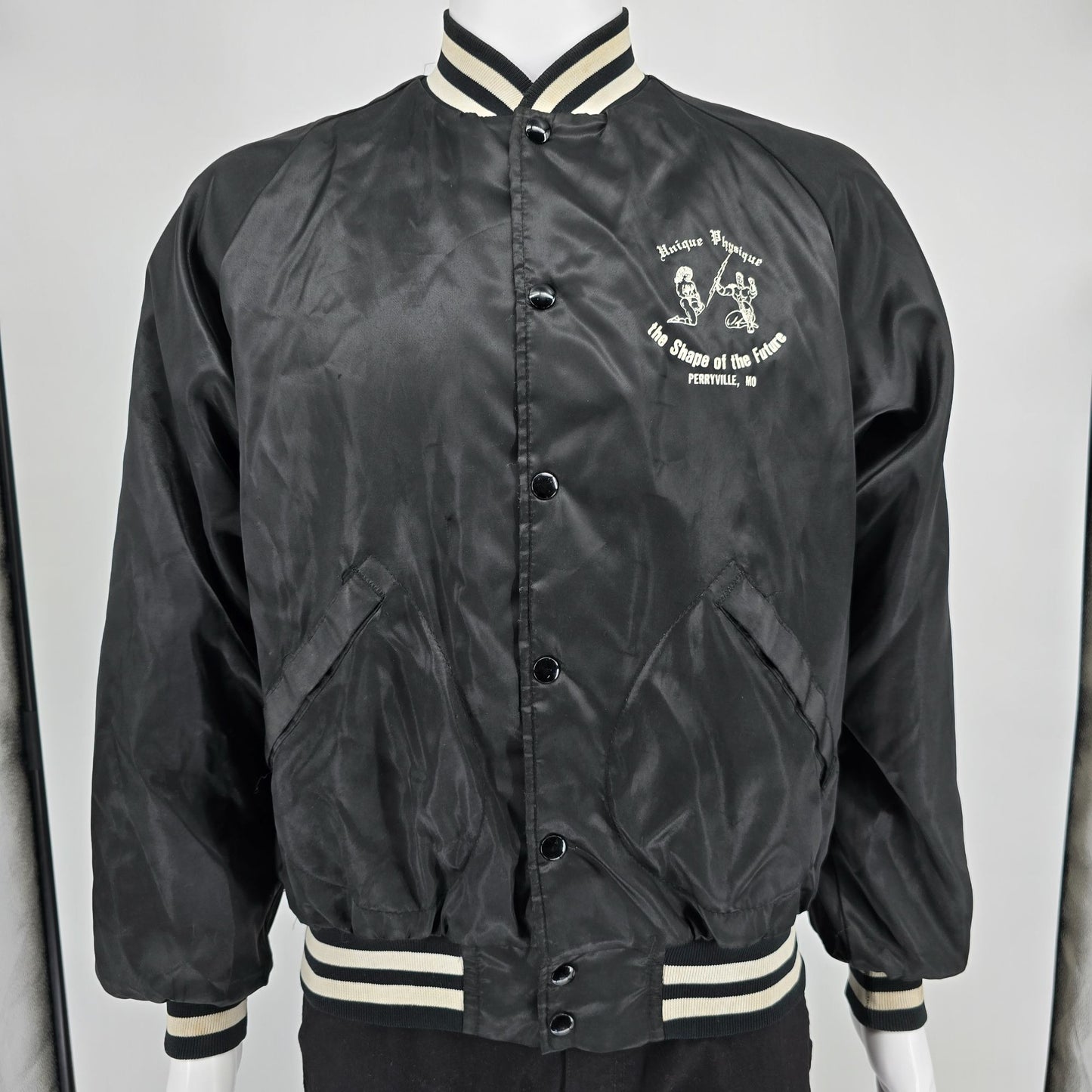 Vintage 1980s Pla-Jac by Dunbrooke "Unique Physique" Perryville, Mo Jacket (L)