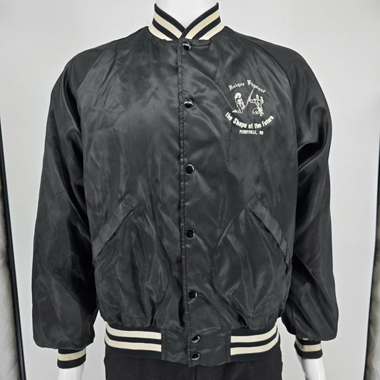 Vintage 1980s Pla-Jac by Dunbrooke "Unique Physique" Perryville, Mo Jacket (L)