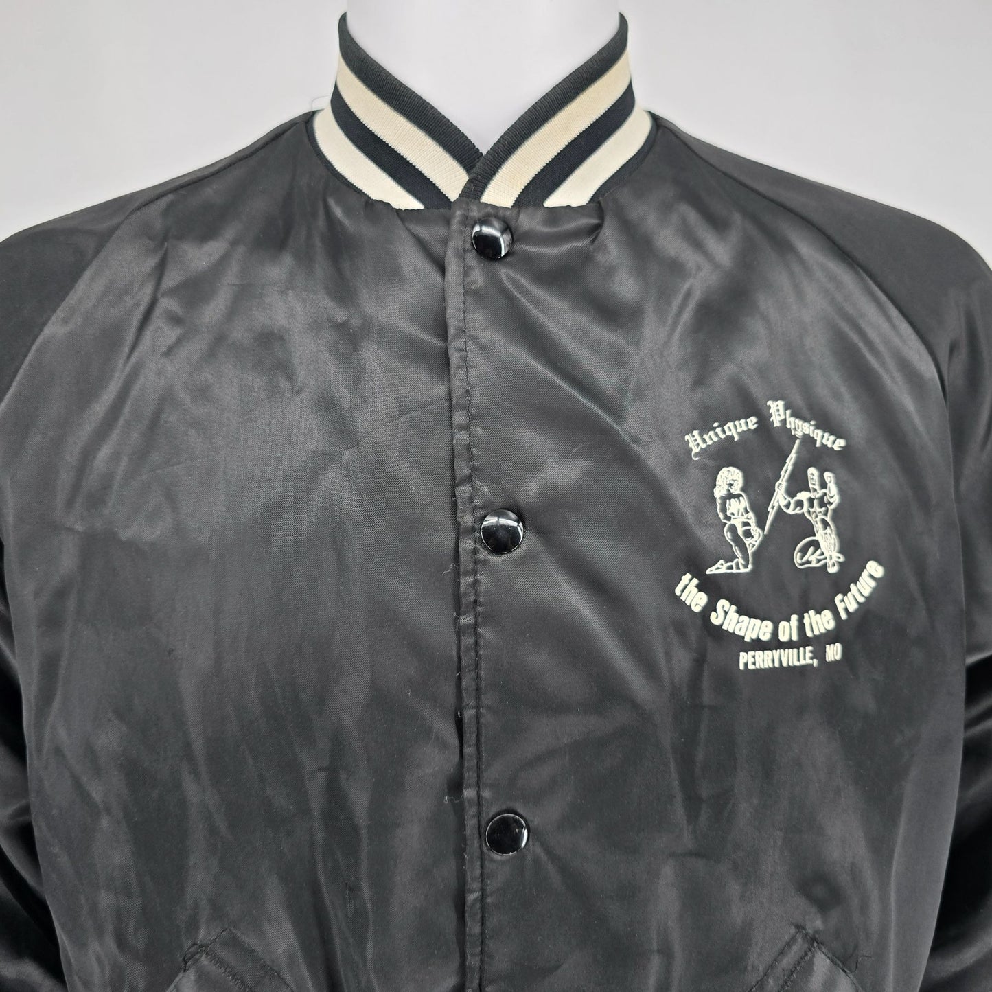 Vintage 1980s Pla-Jac by Dunbrooke "Unique Physique" Perryville, Mo Jacket (L)