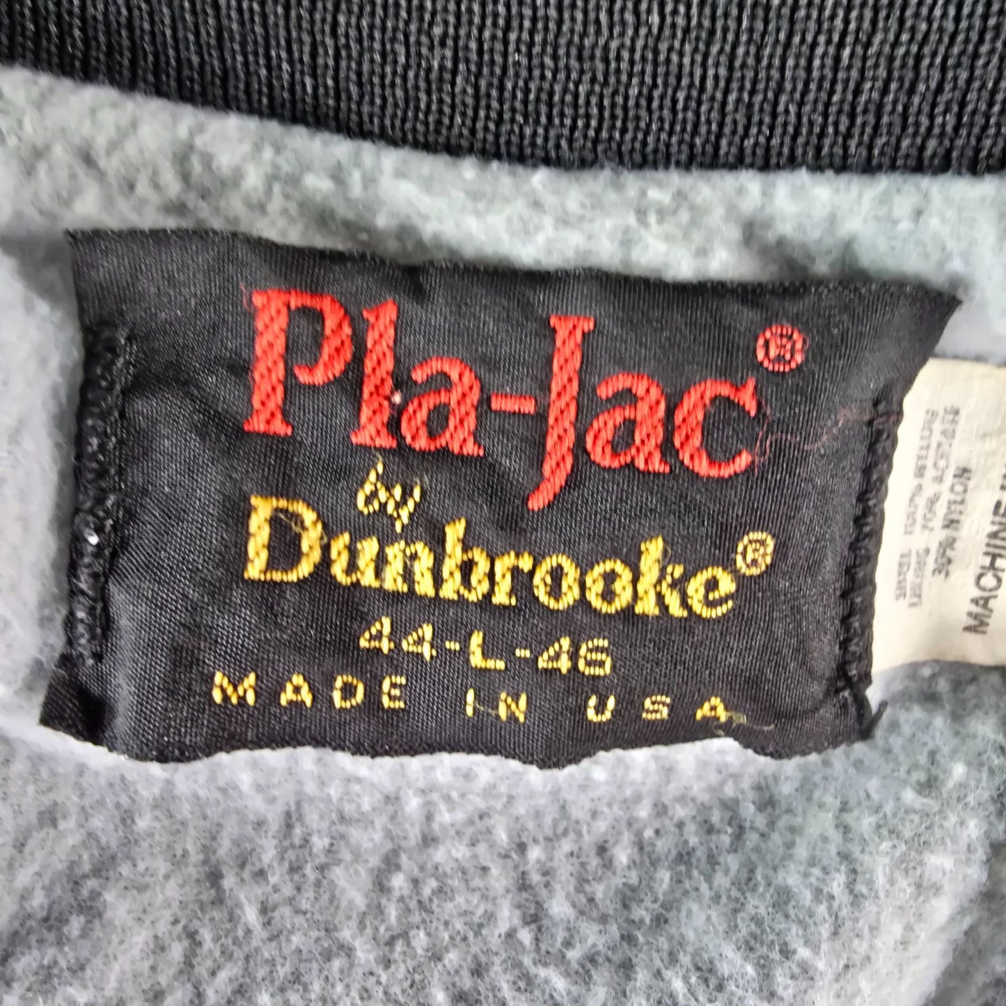 Vintage 1980s Pla-Jac by Dunbrooke "Unique Physique" Perryville, Mo Jacket (L)