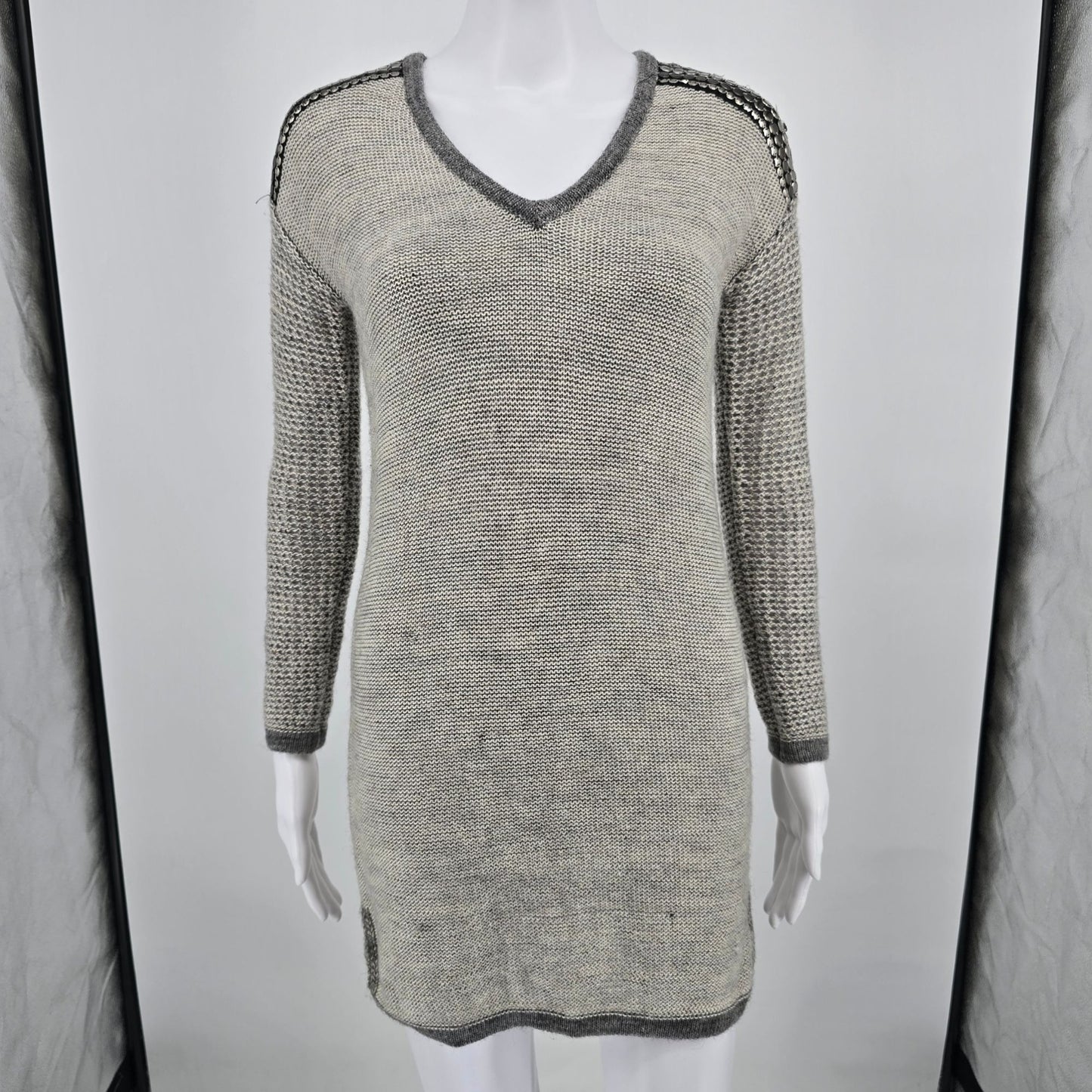 2010s Staring at Stars Urban Outfitters Wool Blend Mini Sweater Dress/Tunic (XS)