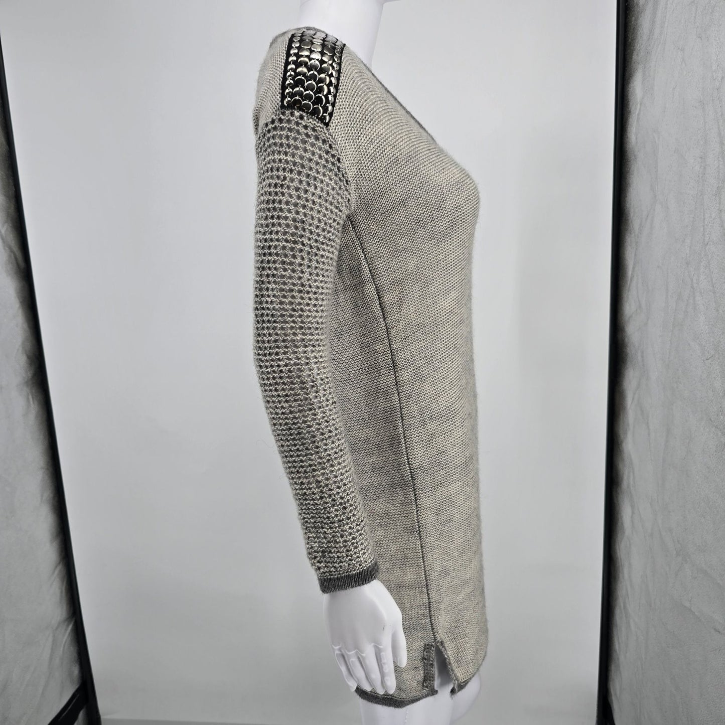 2010s Staring at Stars Urban Outfitters Wool Blend Mini Sweater Dress/Tunic (XS)