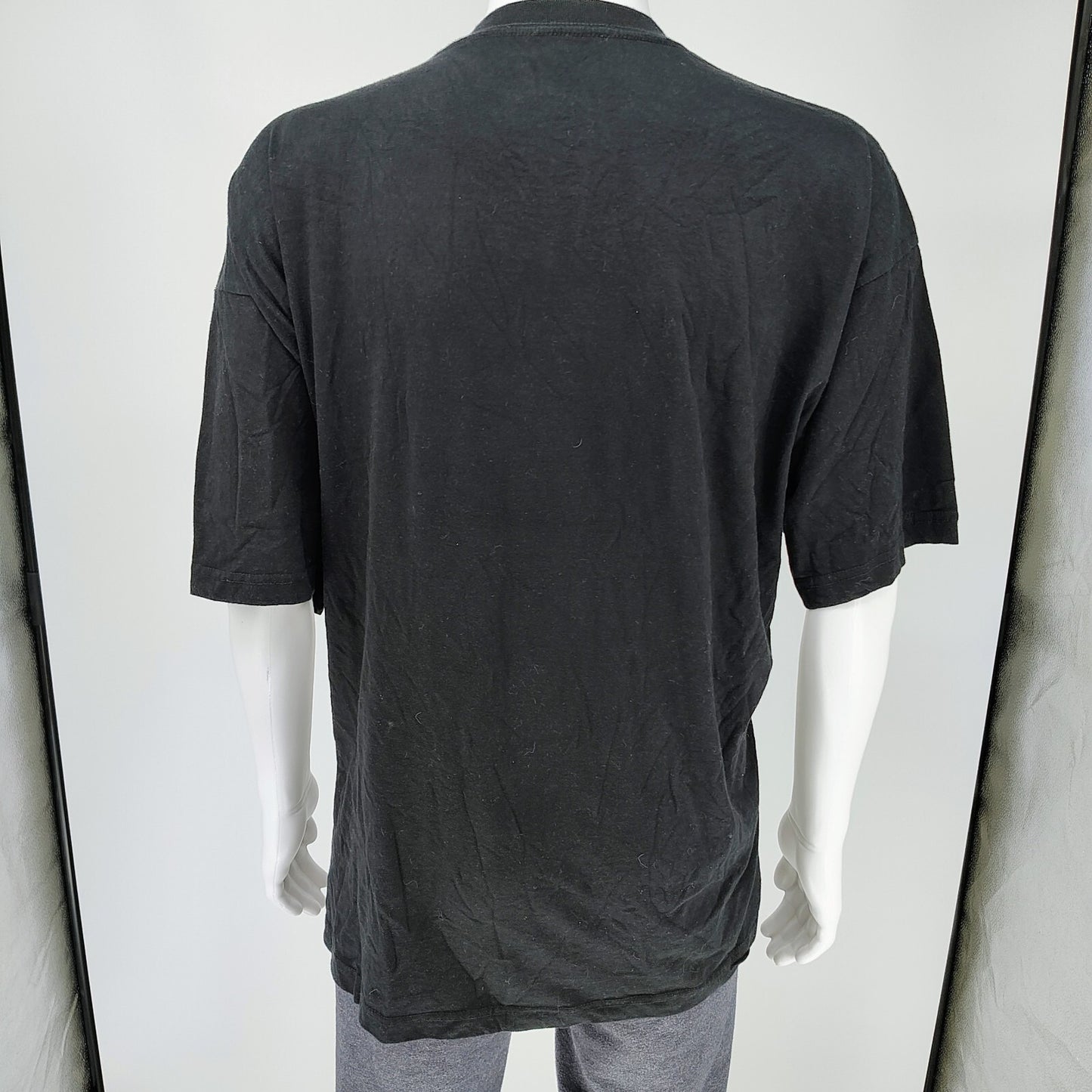 Jurassic Park Logo Black Graphic Big & Tall T-Shirt (3XL)