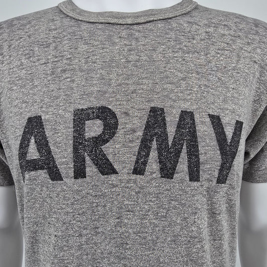 Vintage 1991 Army/Sport Europa PFU Physical Fitness Uniform T-Shirt (M)