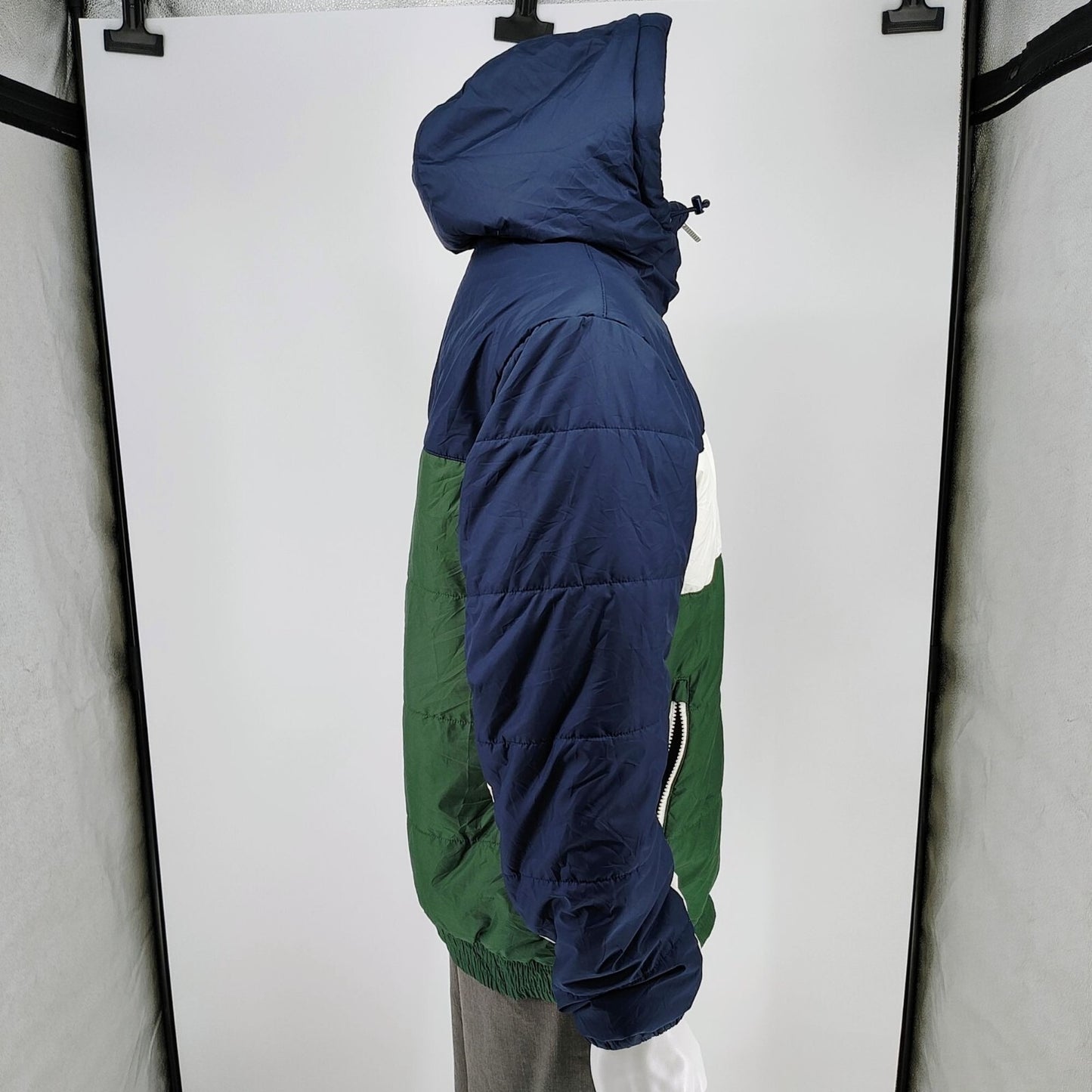 Nike Mens Jade Green Synthetic Fill Insulated Hooded Jacket BV4683-451 (Size M)