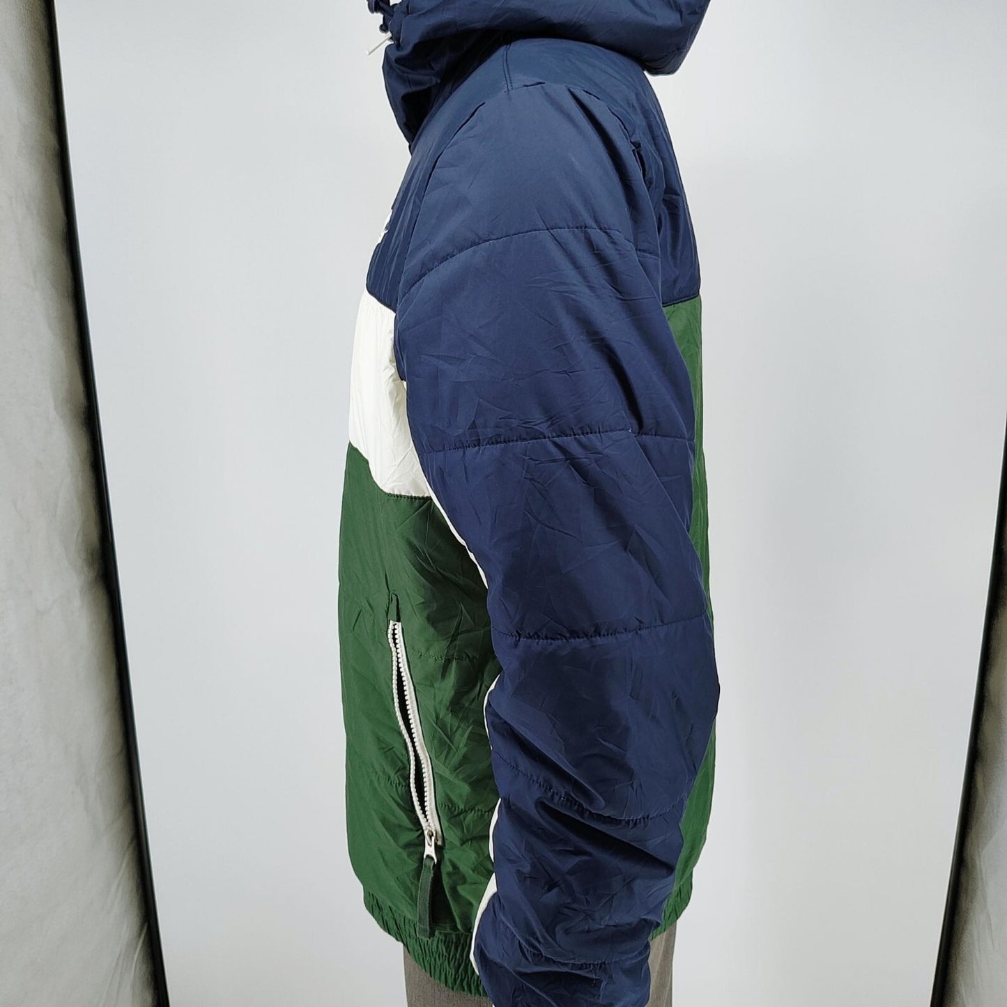 Nike Mens Jade Green Synthetic Fill Insulated Hooded Jacket BV4683-451 (Size M)