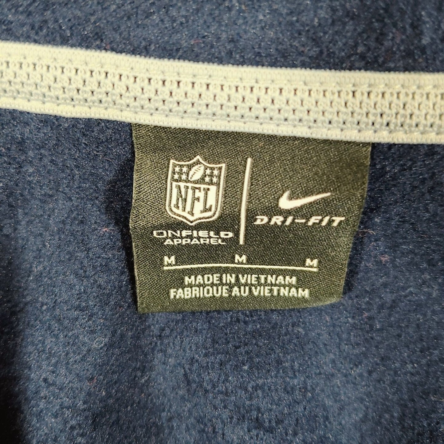 Nike On Field Apparel Dri-Fit St. NFL St. Louis Rams Navy Hooded Jacket (M)