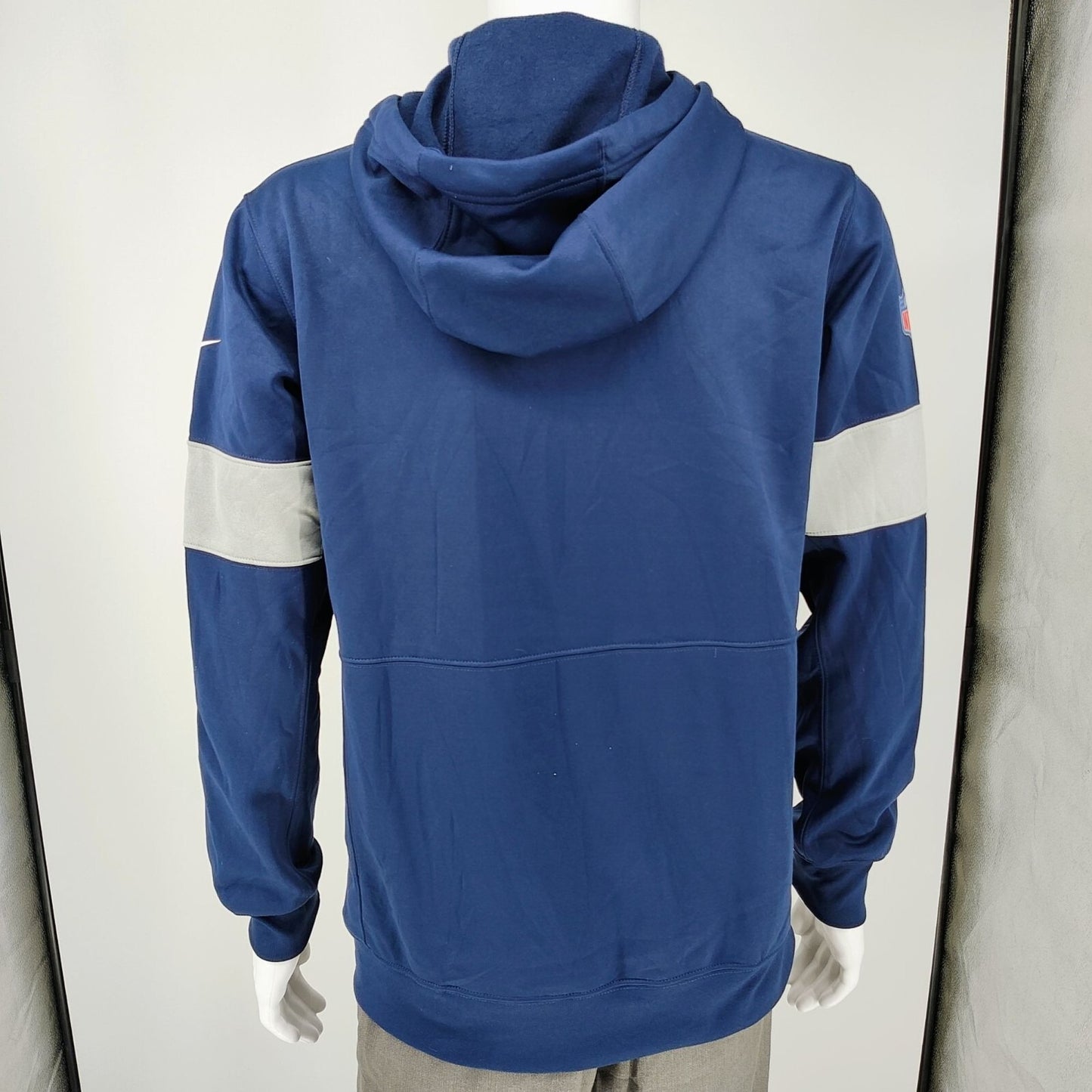 Nike On Field Apparel Dri-Fit St. NFL St. Louis Rams Navy Hooded Jacket (M)