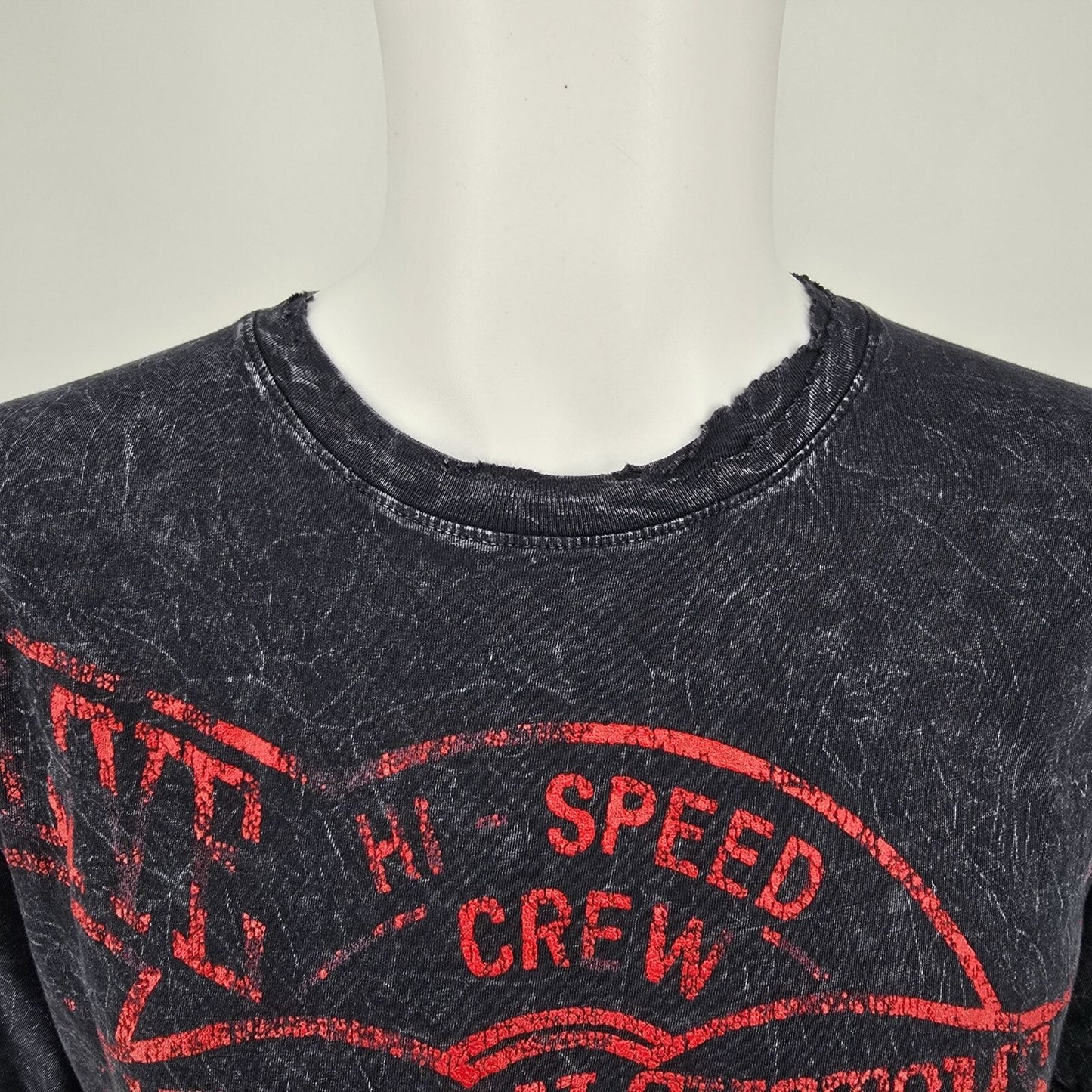 Distressed Affliction American Customs Made in USA ACMC 73 Graphic T-Shirt (3XL)