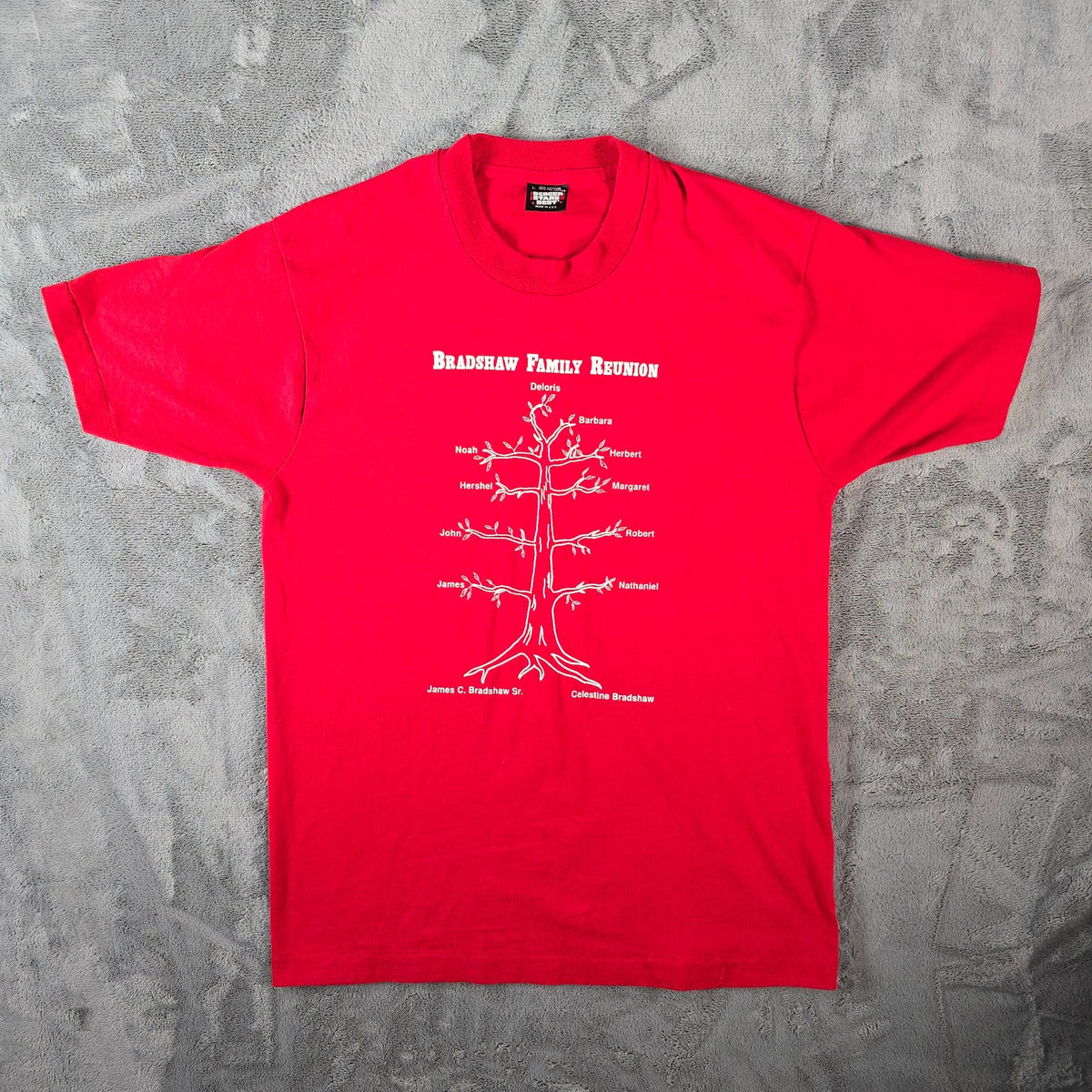Vintage 1990s Screen Stars Best Red Bradshaw Family Reunion T-Shirt (M)