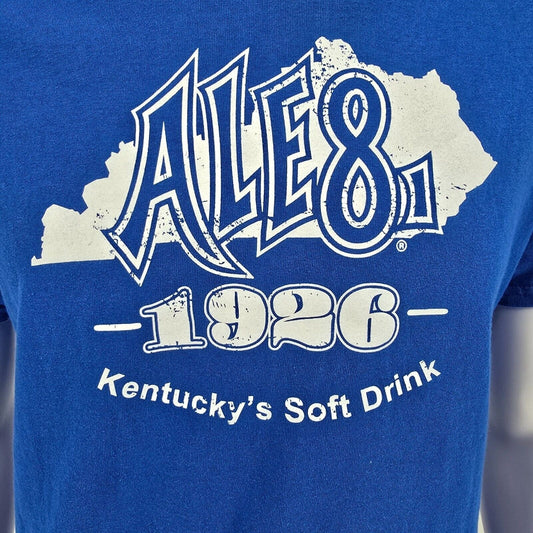2010s Gildan Ultra Cotton Ale-8-One 1926 "Kentucky's Soft Drink" T-Shirt (M)