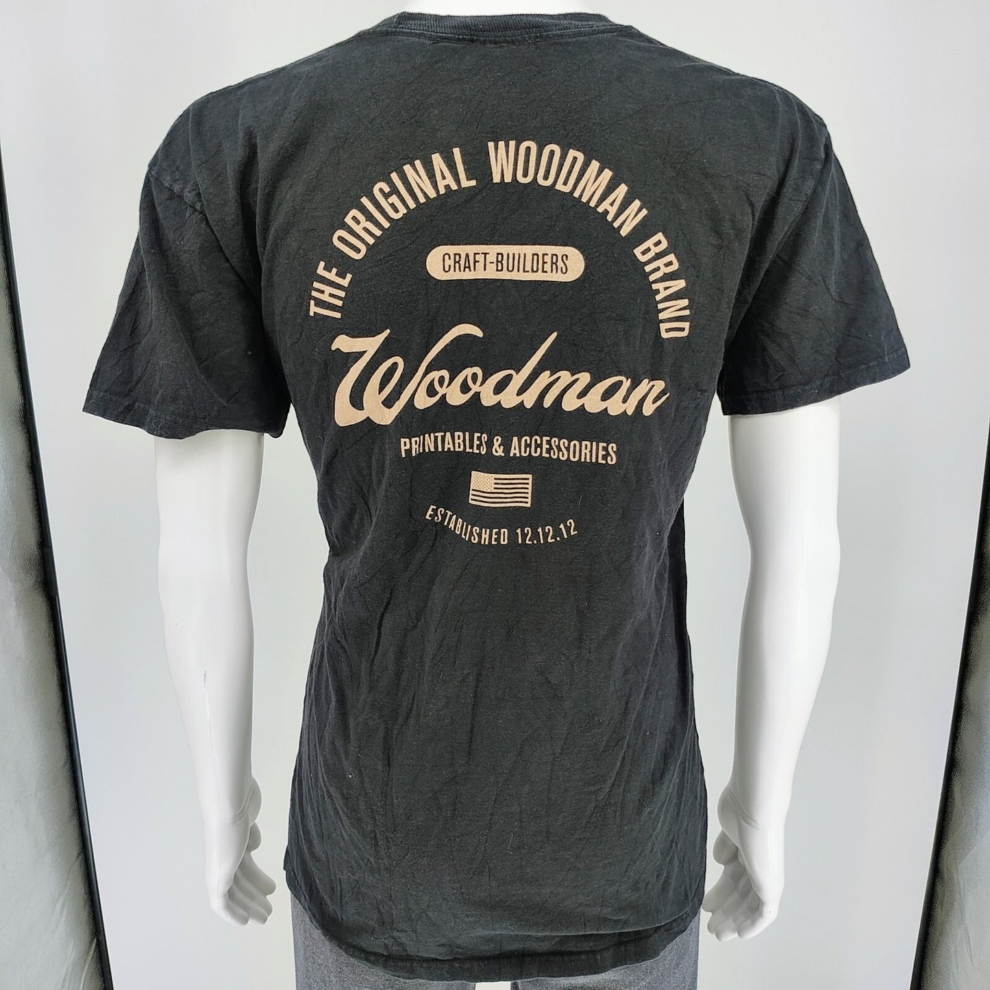 Woodman Products "The Original Woodman Brand Craft-Builders" T-shirt (L)
