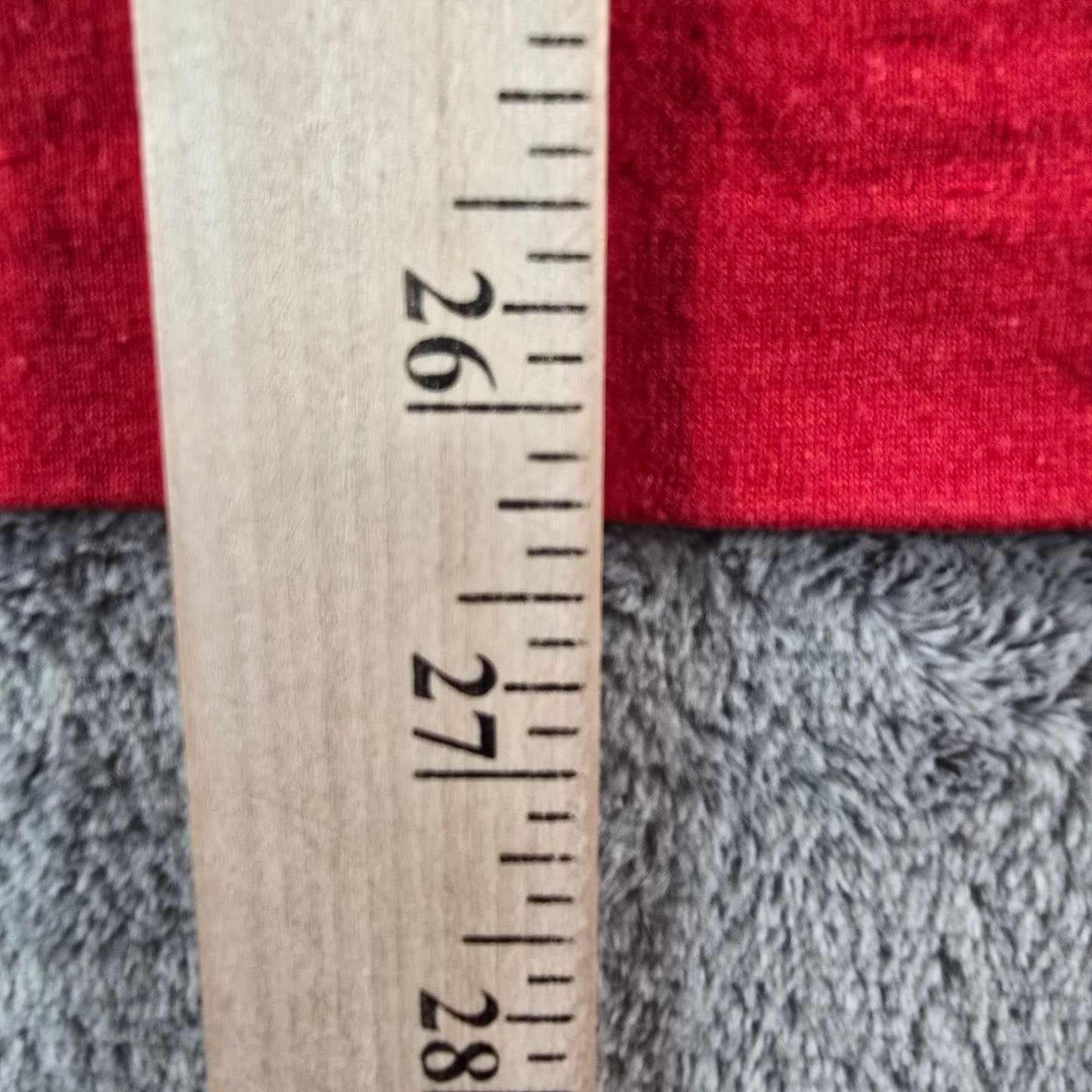 Vintage 1990s Jerzees 50/50 Heavyweight Made in USA Blank Red T-Shirt (M/L)