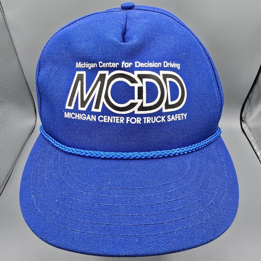 Michigan Center for Decision Driving MCDD Truck Safety Blue Five Panel Hat *Fair