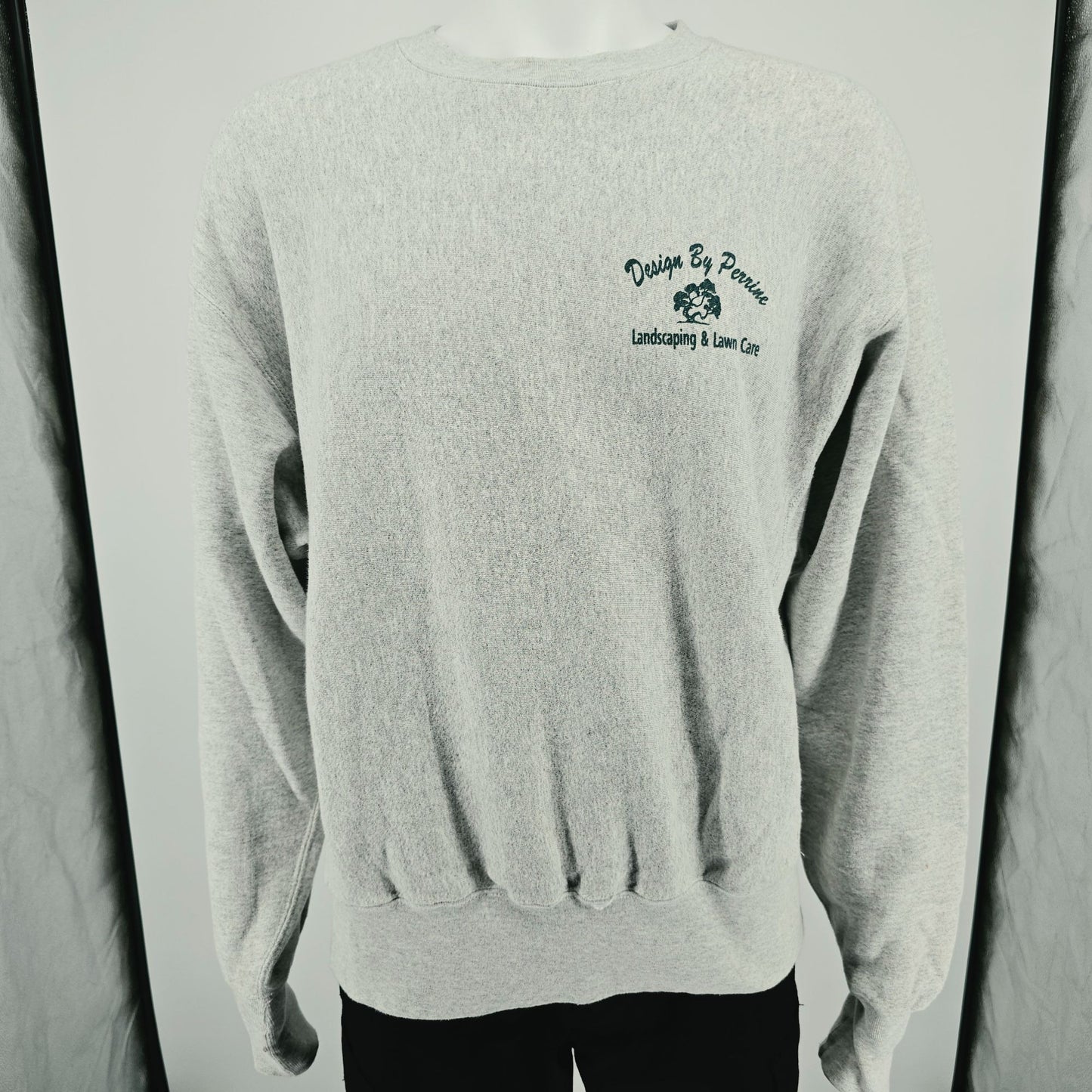 Vintage Y2K Lee Crossgrain Design by Perrine Landscaping Sweatshirt (XL)