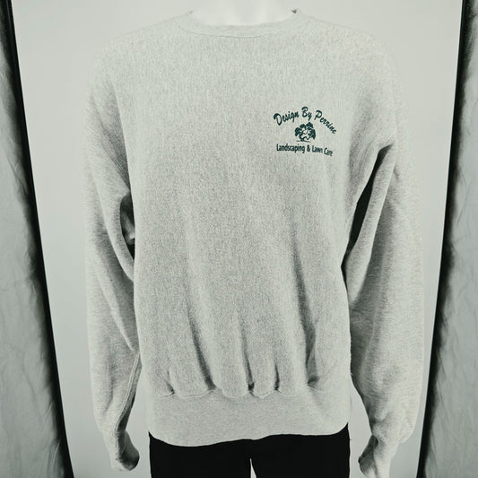 Vintage Y2K Lee Crossgrain Design by Perrine Landscaping Sweatshirt (XL)