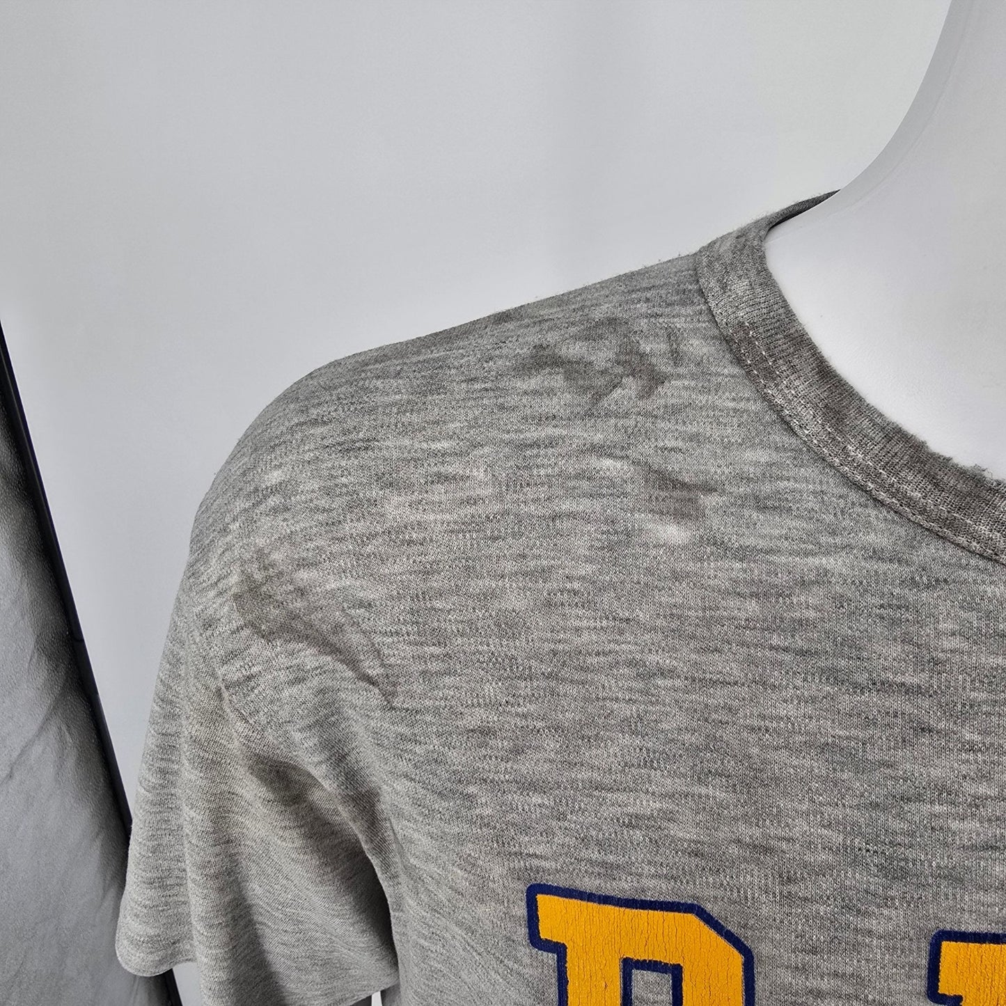 Vintage 1980s Bike Athletic Heather Gray Rams Weight Room T-Shirt (XL)