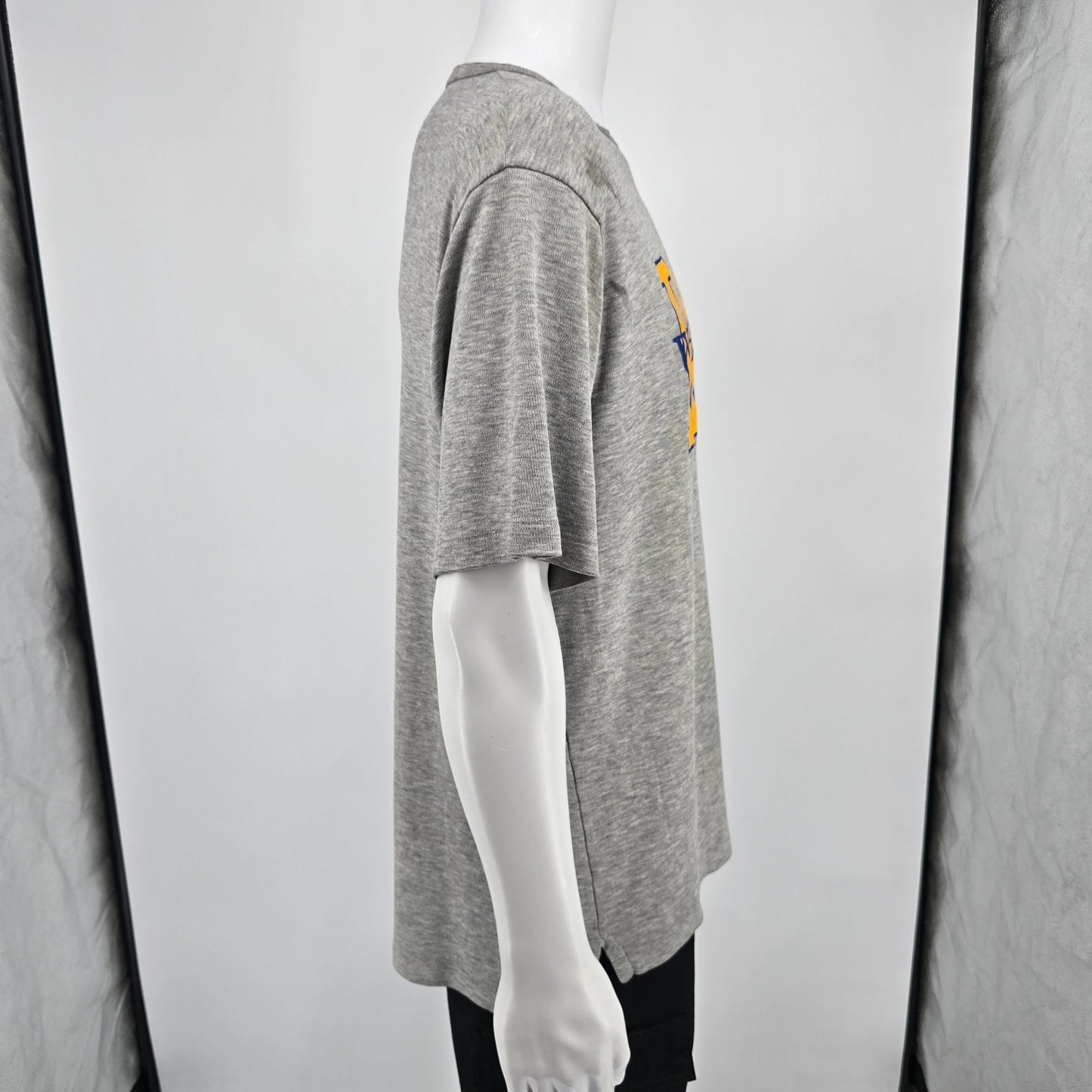 Vintage 1980s Bike Athletic Heather Gray Rams Weight Room T-Shirt (XL)