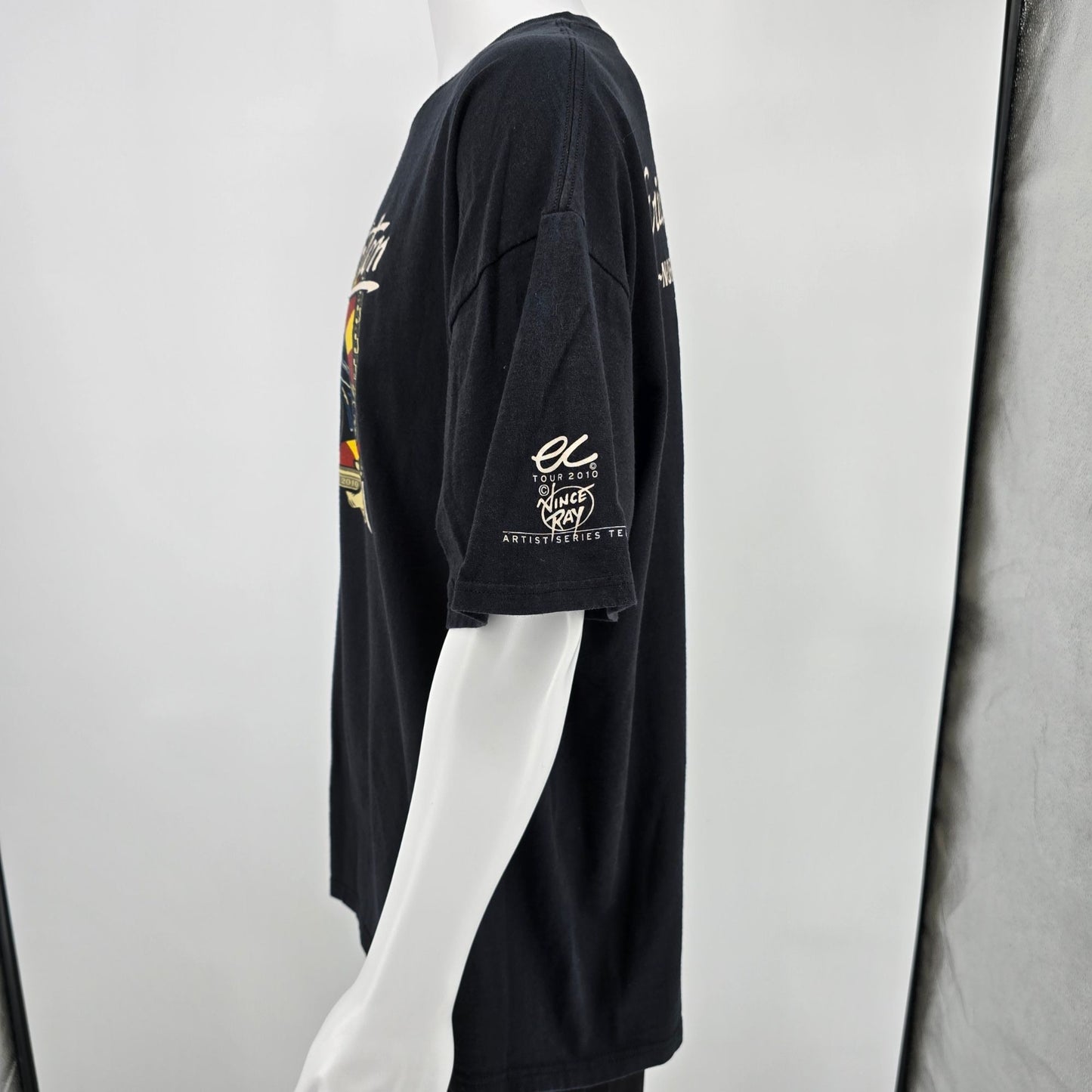 2010 Eric Clapton North American Tour Vince Ray Artist Series Tee T-Shirt (2XL)