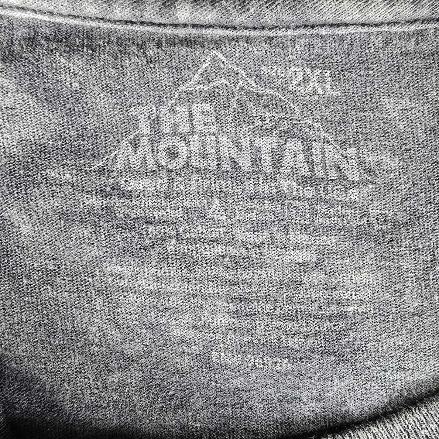 2010s The Mountain Blue Tie-Dye Fighter Jet Aircraft Carrier T-Shirt (2XL)