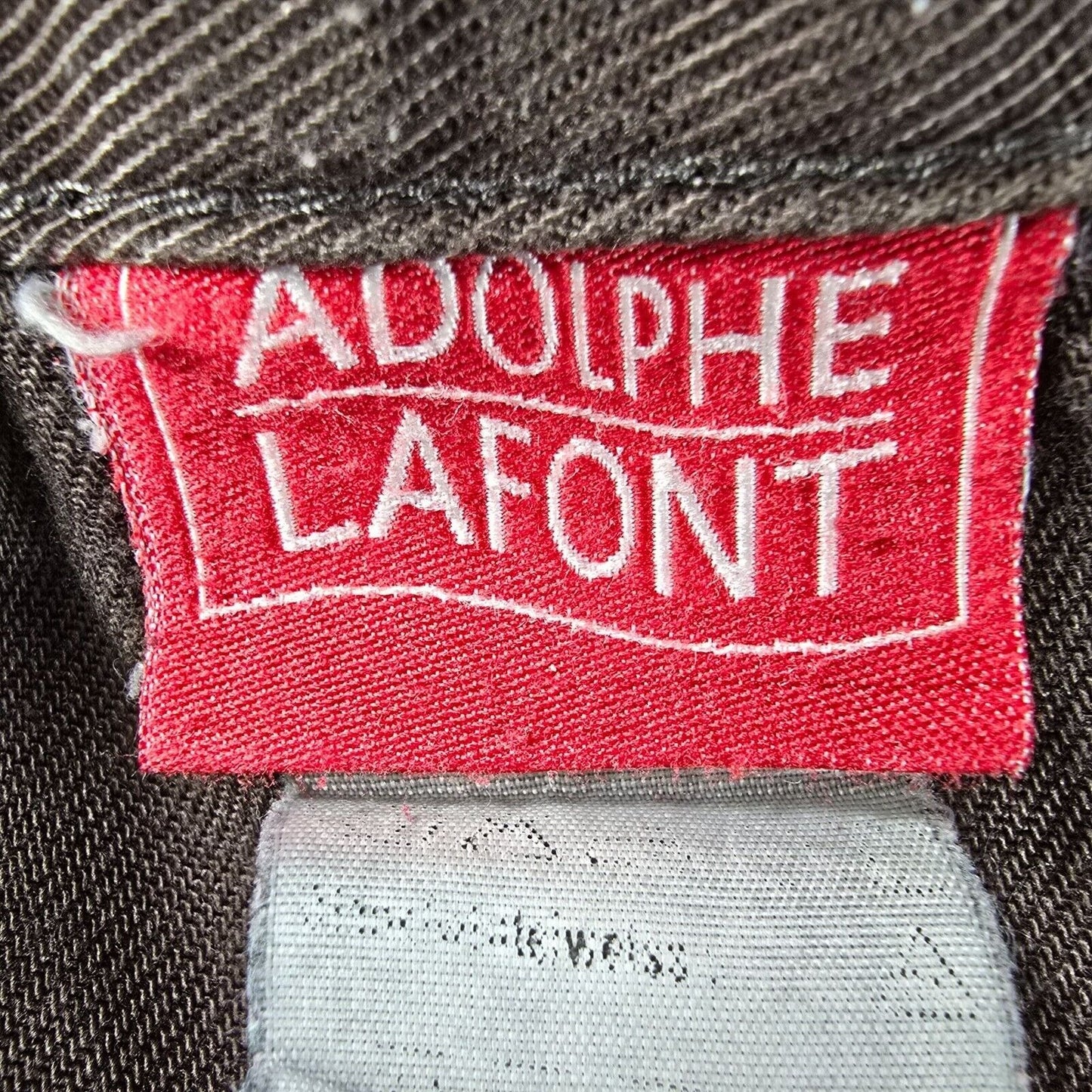Vintage Y2K Distressed Adolphe Lafont Brown French Utility Work Pants (31x26)